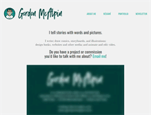 Tablet Screenshot of gordonmcalpin.com